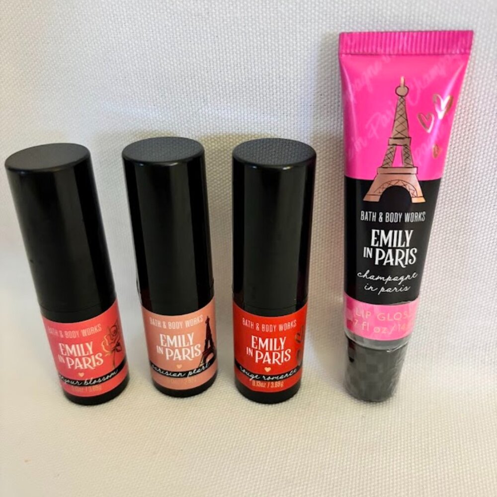 Bath & Body Works - Emily in Paris Collection Lipsticks